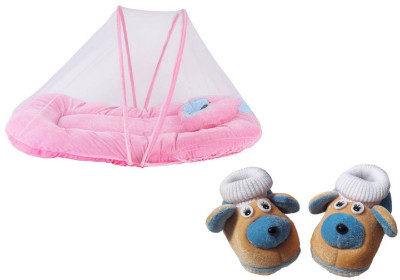 Aayat Kids Velvet Bedding Set(Pink)