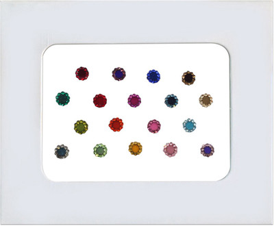 Vaishali Bindi and Bangles Multi-Colour Round Bindi Forehead Multicolor Bindis(Stick - On)
Vaishali Bindi and Bangles Multi-Colour Round Bindi Forehead Multicolor Bindis(Stick - On)