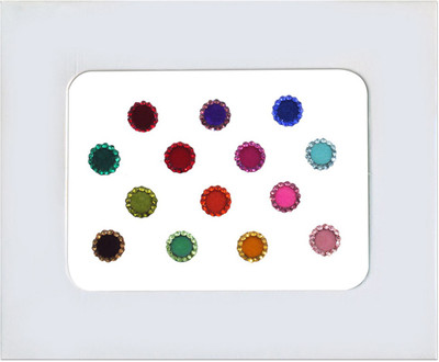 Vaishali Bindi and Bangles Multi-Colour Round Bindi Forehead Multicolor Bindis(Stick - On)
Vaishali Bindi and Bangles Multi-Colour Round Bindi Forehead Multicolor Bindis(Stick - On)