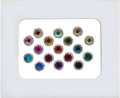 Vaishali Bindi and Bangles Multi-Colour Round Bindi Forehead Multicolor Bindis(Stick - On)
Vaishali Bindi and Bangles Multi-Colour Round Bindi Forehead Multicolor Bindis(Stick - On)