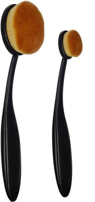 Techdizi Set of 2 Oval Makeup brushes Tools Cosmetic Foundation Cream Powder Blush Brush Set(Pack of 2)
Techdizi Set of 2 Oval Makeup brushes Tools Cosmetic Foundation Cream Powder Blush Brush Set(Pack of 2)