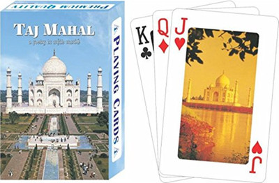 Skywalk India Souvenir Taj Mahal Playing Cards,perfect for decoration,gifting(Multicolor)
Skywalk India Souvenir Taj Mahal Playing Cards,perfect for decoration,gifting(Multicolor)