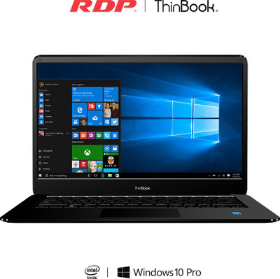 RDP ThinBook Atom Quad Core 7th Gen - (2 GB/32 GB HDD/Windows 10 Pro) 1430P Business Laptop(14.1 inch, Black, 1.45 kg)
RDP ThinBook Atom Quad Core 7th Gen - (2 GB/32 GB HDD/Windows 10 Pro) 1430P Business Laptop(14.1 inch, Black, 1.45 kg)