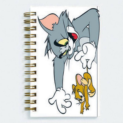 Unique Indian Crafts A5 Diary(Tom & Jerry, Multicolor)