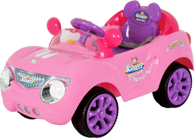 Toyhouse Khakey Dream Car 6V Rechargeable Car Battery Operated Ride On(Pink)
Toyhouse Khakey Dream Car 6V Rechargeable Car Battery Operated Ride On(Pink)