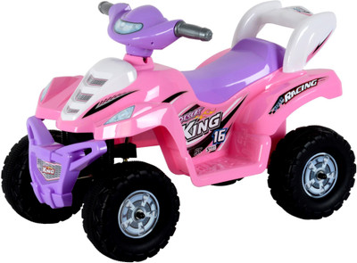 Toyhouse Desert King Small ATV Bike 6V Rechargeable Bike Battery Operated Ride On(Pink)
Toyhouse Desert King Small ATV Bike 6V Rechargeable Bike Battery Operated Ride On(Pink)