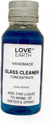 Love Earth GLASS CLEANER CONCENTRATE PACK OF 5, MAKES 2.5 LITER OF GLASS CLEANER(300 ml)
Love Earth GLASS CLEANER CONCENTRATE PACK OF 5, MAKES 2.5 LITER OF GLASS CLEANER(300 ml)