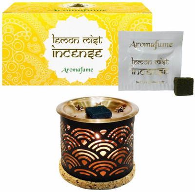 Aromafume Lemon Mist Incense Bricks (Small) & Rainbow Exotic Incense Diffuser Fresh Agarbattis(8 Units)
Aromafume Lemon Mist Incense Bricks (Small) & Rainbow Exotic Incense Diffuser Fresh Agarbattis(8 Units)