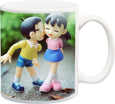 Stylotrendz Romantic Cute Couple Nobita and Shizuka gift for anniversary valentines birthday Ceramic Mug(325 ml), White
Stylotrendz Romantic Cute Couple Nobita and Shizuka gift for anniversary valentines birthday Ceramic Mug(325 ml), White