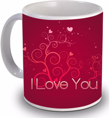 New Star Light India I Love You Abstract Design Printed Magenta Color Coffee Ceramic Mug(350 ml), Maroon
New Star Light India I Love You Abstract Design Printed Magenta Color Coffee Ceramic Mug(350 ml), Maroon