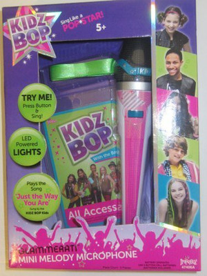Kidzbop Glammerati Mini Melody Microphone-Plays the Song "Just the Way Your Are"(Multicolor)