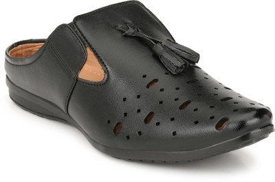 Eego Italy Men Black Sandals