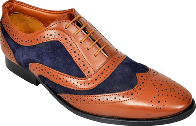 Allen Cooper Oriole Corporate Casuals For Men(Navy