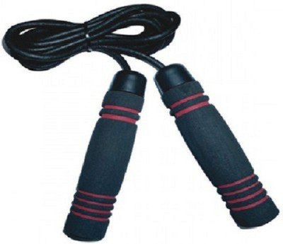 Vector X JF-1610 Freestyle Skipping Rope(Black, Length: 320 cm)