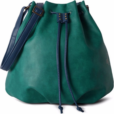 Baggit Women Casual Green PU Sling Bag