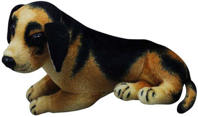 ATTRACTIVE CUTE SOFT DOG - 30 cm - 30 cm(Brown)