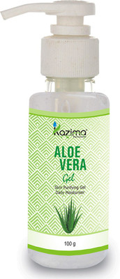 KAZIMA Pure Natural Aloe Vera Gel - Ideal for Skin Treatment, Face, Acne Scars, Hair Treatment(100 g)
KAZIMA Pure Natural Aloe Vera Gel - Ideal for Skin Treatment, Face, Acne Scars, Hair Treatment(100 g)