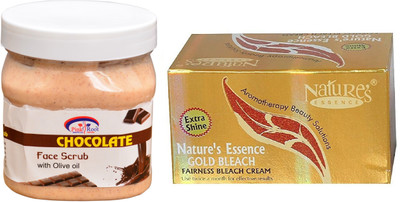 NATURE ESSENCE Gold Bleach, Pink Root Chocolate Face Scrub with Olive Oil(Set of 2)
NATURE ESSENCE Gold Bleach, Pink Root Chocolate Face Scrub with Olive Oil(Set of 2)