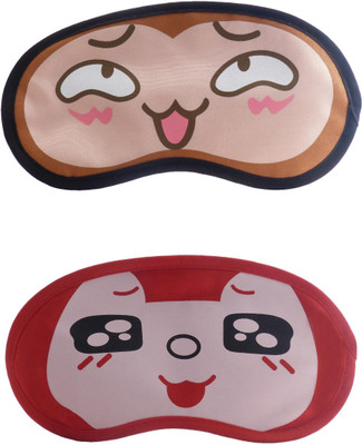 Jenna Happy-RedBlackEyeCartoon Travel Sleeping Eye Cover Blindfold (Pack of 2)(2 g)
Jenna Happy-RedBlackEyeCartoon Travel Sleeping Eye Cover Blindfold (Pack of 2)(2 g)