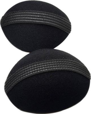 Lady bar Hair Puff Pack of 2 Bun Clip, Hair Clip(Black)