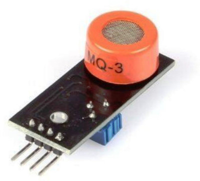 Robodo MQ3 Alcohol Gas Detector Alcohol Ethanol Sensor Module for Arduino(Silver)
Robodo MQ3 Alcohol Gas Detector Alcohol Ethanol Sensor Module for Arduino(Silver)