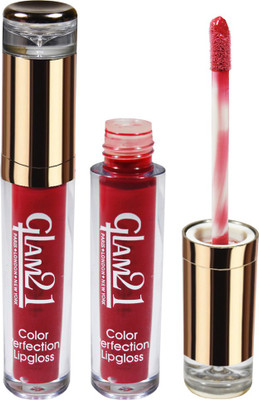 Glam 21 Color Perfection Lipgloss A05(8 ml, Red)