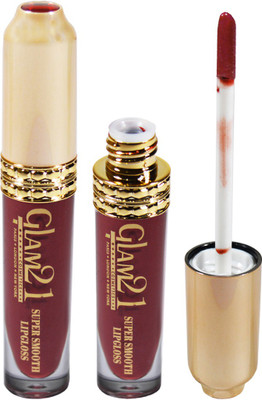 Glam 21 Super Smooth Lipgloss E28(8 ml, Brown)