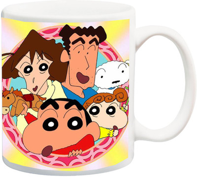 Stylotrendz Shinchan and Family Best gift for Baccha Party Ceramic Mug(325 ml), White
Stylotrendz Shinchan and Family Best gift for Baccha Party Ceramic Mug(325 ml), White