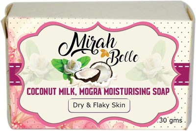 Mirah Belle Naturals Coconut milk, Mogra moisturising soap(30 g)