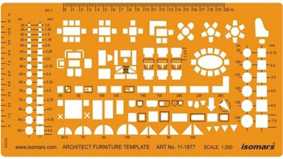 Isomars 1877 1:200 Scale Architectural Drawing Architect Technical Drafting Supplies Stencil(Pack of 1, Laser Cut & Printed)
Isomars 1877 1:200 Scale Architectural Drawing Architect Technical Drafting Supplies Stencil(Pack of 1, Laser Cut & Printed)