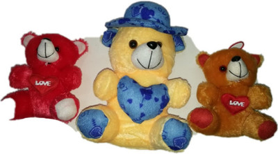 COST TO COST Kids soft teddy family combo - 10 inch(Yellow, Red, Brown), Brown;red;yellow
COST TO COST Kids soft teddy family combo - 10 inch(Yellow, Red, Brown), Brown;red;yellow