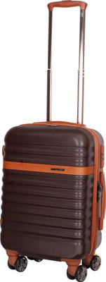 Ventex Germany Inch Polycaronate 4 Wheel Trolley With Wheel Locking Mechanism and TSA Lock Expandable Cabin Luggage - inch(Brown
Ventex Germany Inch Polycaronate 4 Wheel Trolley With Wheel Locking Mechanism and TSA Lock Expandable Cabin Luggage - inch(Brown