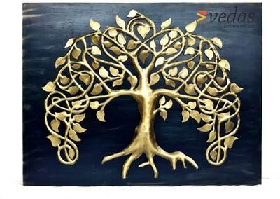 VedasExports European Tree Wall Frame Decor Gold Decorative Showpiece - 70 cm(Iron, Gold)
VedasExports European Tree Wall Frame Decor Gold Decorative Showpiece - 70 cm(Iron, Gold)