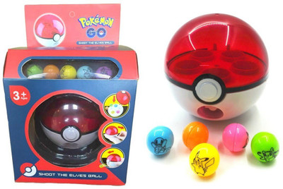 Assemble Cute Pokemon Go Pocket Monster Figure Pokeball Shoot Ball Kids Children Baby Toy(Multicolor)
Assemble Cute Pokemon Go Pocket Monster Figure Pokeball Shoot Ball Kids Children Baby Toy(Multicolor)