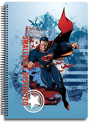 MC SID RAZZ A4 Notebook(Planet Superheroes Official - Superman- Small Ville - Multi - 5 Subject , A4 Size Notebook, licensed by Warner Bros , USA, Multicolor)
MC SID RAZZ A4 Notebook(Planet Superheroes Official - Superman- Small Ville - Multi - 5 Subject , A4 Size Notebook, licensed by Warner Bros , USA, Multicolor)