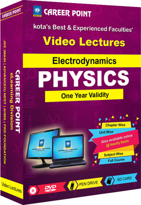 Career Point Kota NEET | JEE Video Lectures Electrodynamics (1 Year) By Career Point Kota(USB Flash Drive)
Career Point Kota NEET | JEE Video Lectures Electrodynamics (1 Year) By Career Point Kota(USB Flash Drive)