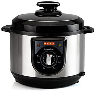 Usha ELECTRIC PRESSURE COOKER 3650 Rice Cooker, Food Steamer, Travel Cooker(2 L, Black and silver)
Usha ELECTRIC PRESSURE COOKER 3650 Rice Cooker, Food Steamer, Travel Cooker(2 L, Black and silver)