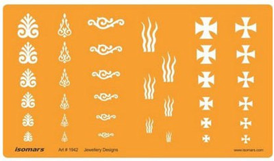 Isomars 1942 Jewelry Design Template(Pack of 1)