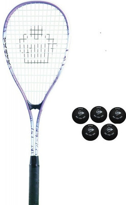 Cosco Combo of Two, One 'LST 125 ' Squash Racquet and Five Squash Balls- Squash Kit
Cosco Combo of Two, One 'LST 125 ' Squash Racquet and Five Squash Balls- Squash Kit