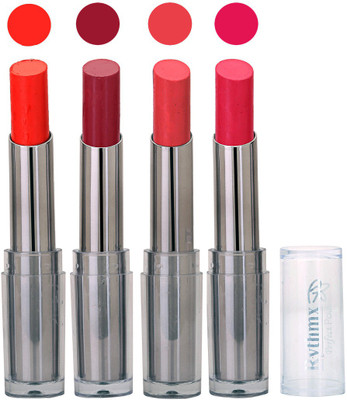 Rythmx Orange,Mauve,Pink,Bright Mazanta Lipstick Gift Combo Pack(Orange,Mauve,Pink,Bright Mazanta)