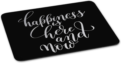 100yellow Mouse pad | happiness is here and now Quote Printed Mouse Pad Designer High Quality Anti Skid Mouse Pad For Desktop and Laptop Computer-Black Mousepad(Multicolor)
100yellow Mouse pad | happiness is here and now Quote Printed Mouse Pad Designer High Quality Anti Skid Mouse Pad For Desktop and Laptop Computer-Black Mousepad(Multicolor)