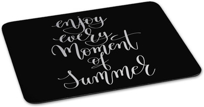 100yellow Mouse pad | enjoy every moment of summer Quote Printed Mouse Pad Designer High Quality Anti Skid Mouse Pad For Desktop and Laptop Computer-Black Mousepad(Multicolor)
100yellow Mouse pad | enjoy every moment of summer Quote Printed Mouse Pad Designer High Quality Anti Skid Mouse Pad For Desktop and Laptop Computer-Black Mousepad(Multicolor)