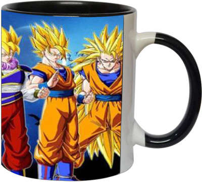 Ashvah Dragon Ball Z 1496 Ceramic Mug(350 ml), Black