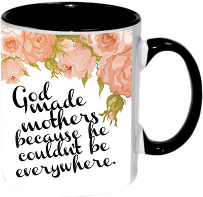 Ashvah God Ceramic Mug(350 ml), Black