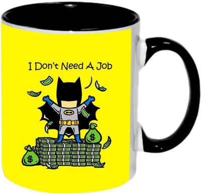 Ashvah Batman 1521 Ceramic Mug(350 ml), Black
Ashvah Batman 1521 Ceramic Mug(350 ml), Black