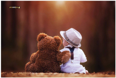 Aabhaas Wall Poster For Room Cute Adorable Baby Child's Love New Born Infant Kids Toddlers Smiling Paper Print(12 inch X 18 inch, Rolled)
Aabhaas Wall Poster For Room Cute Adorable Baby Child's Love New Born Infant Kids Toddlers Smiling Paper Print(12 inch X 18 inch, Rolled)