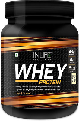 Inlife 1Lb Whey Protein(454 g, Vanilla)
Inlife 1Lb Whey Protein(454 g, Vanilla)