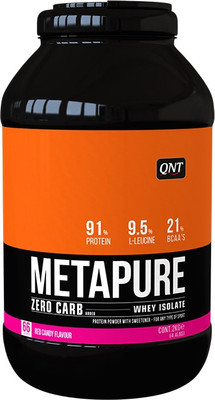 QNT Metapure Zero Carb Whey Protein(2 kg, Red Candy)
