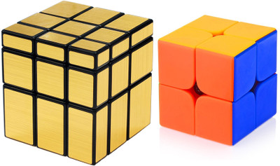 Emob Magic Rubik Gold Mirror & 2x2 Combo Puzzle Cube Brainstorming Game Toy(2 Pieces)
Emob Magic Rubik Gold Mirror & 2x2 Combo Puzzle Cube Brainstorming Game Toy(2 Pieces)