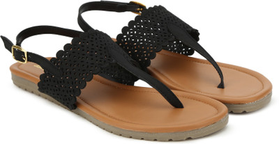 Bata Women Black Flats